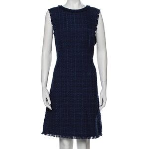 Kate Spade Navy Tweed Sicily Sheath Dress- 14